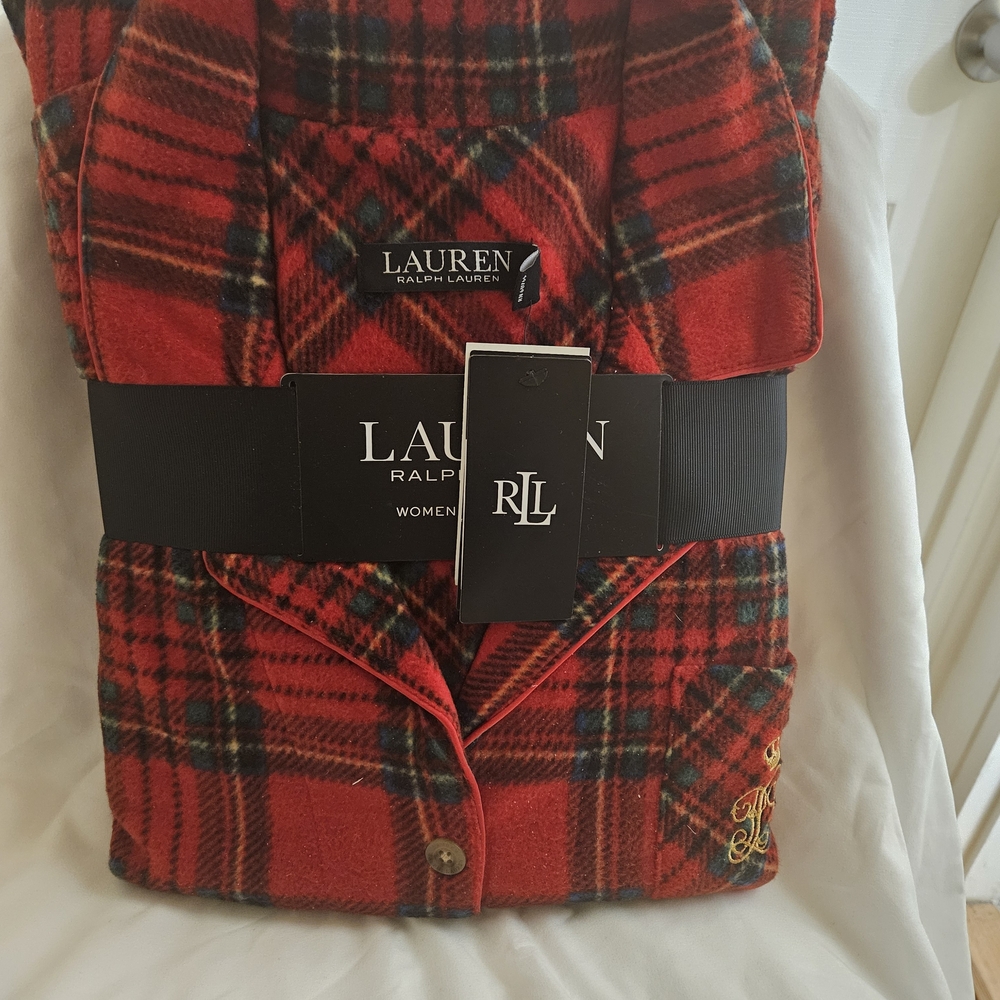 Lauren Ralph Lauren Tartan Plaid Pajama Set - Picture 5 of 5